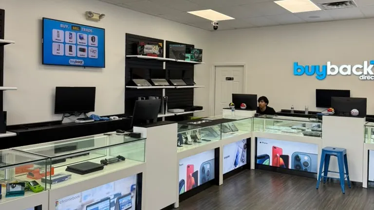 The whole Philadelphia store as you walk in